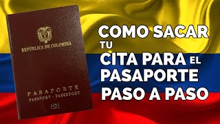 Como Sacar la Cita para el Pasaporte Paso a Paso 2024 La Nueva Forma Para solicitar tu pasaporte [upl. by Etnoek]