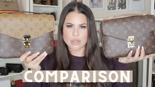 LOUIS VUITTON POCHETTE METIS COMPARISON  Jerusha Couture [upl. by Adest881]