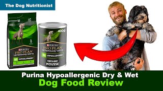 Purina Hypoallergenic Dry amp Wet Dog Food Review  The Dog Nutritionist [upl. by Ecertak354]