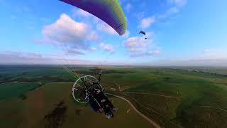 paramotor trike flight [upl. by Annwahs3]