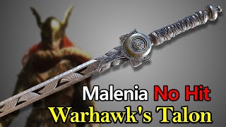 Malenia NG7 with quotWarhawks Talonquot No Hit Elden Ring eldenring gaming [upl. by Blinny]