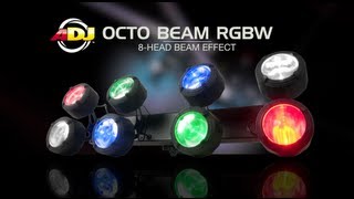 ADJ Octo Beam RGBW [upl. by Eelyram798]