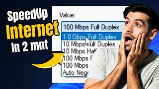 Speedup INTERNET in Windows 1011 with ONE Simple Setting 🔥 [upl. by Guendolen]