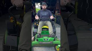 🚜 Great day to mow JD z320r johndeere mowing backyard greatday lawncare lawn tractor [upl. by Eeliram]