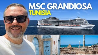 MSC GRANDIOSA 🇹🇳 TUNISIA VISITIAMO TUNISI la CAPITALE Vacanze in Crociera MSC [upl. by Githens]