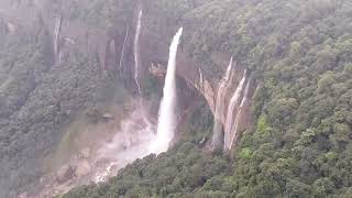 Nohkalikai waterfall Meghalaya cherrapunji osm [upl. by Diantha]