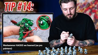 21 TIPS to improve your Warhammer Painting [upl. by Decima599]