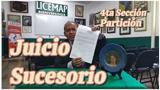 Juicio sucesorio  4ta sección  Partición Mtro Abraham Lara Pérez [upl. by Namie885]