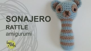 Tutorial Sonajero Amigurumi Rattle [upl. by Lenod]