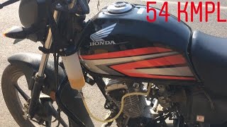 mileage test  honda cd 110 dream dx [upl. by Galitea]