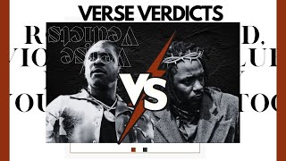 Pusha T vs Kendrick Lamar quotNosetalgiaquot Verse Verdicts ep2 kendricklamar pushat rap raphiphop [upl. by Low]