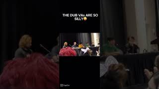 Demon Slayer English Voice Actor Panel Pt1 Not mine credit to the og maker demonslayer [upl. by Ayram]