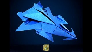 Origami Stealth carTZ5 종이접기 자동차  트랜스로봇 [upl. by Natika]