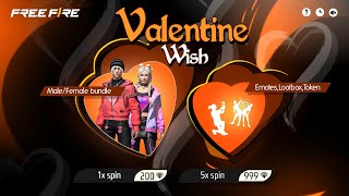 Valentine Wish Event Free Fire 😮 Ff New Mystery Shop Event  Next Gold Royale  Free Fire New Event [upl. by Werbel696]