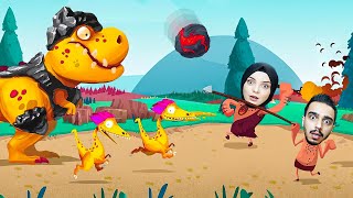 ÖZEL DİNOZOR YUMURTASINI KORU  😱 Dino Bash Dinosaur Battle [upl. by Darill]