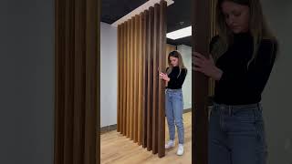 SKANDINAVIA Wood Slat Room Dividers [upl. by Auqenat]