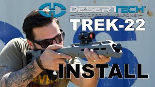 How To Install The Desert Tech Trek22 [upl. by Joktan]