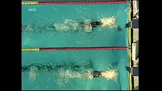 Otylia Jędrzejczaks 1 hand finish 200 meter butterfly women 2005 World Swimming Championships [upl. by Saunder]