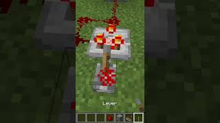 MinecraftRedstone clock fast with Dispenser [upl. by Sailesh]