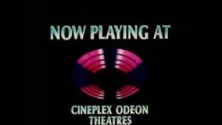 Cineplex Odeon TheatresNow Playing 19851989 [upl. by Otte67]