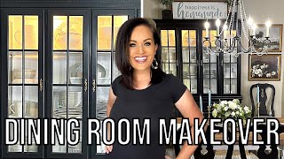 High End EXTREME DINING ROOM MAKEOVER on a Budget  New Thrift Flip [upl. by Aehta103]