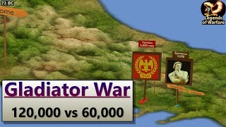 Battle of Mount Vesuvius Spartacus War Part 1 [upl. by Naldo]