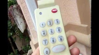 How to fix your garage door opener key pad when some buttons stop working [upl. by Finnegan]