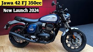 jawa 42 fj new model 2024 official launched in India  features price  jawa yezdi 42 fj [upl. by Novhaj]