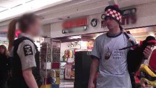 Guy Plays Bagpipes IN THE MALL And security freaks out [upl. by Mateo]