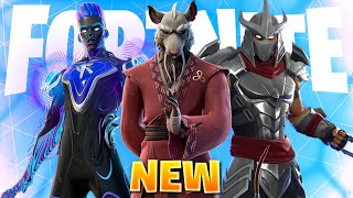 EVERY NEW Fortnite Skin Added in v2820 Splinter Lynx Sonor Shredder [upl. by Darnall]