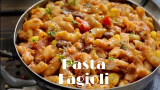 Come fare pasta e fagioli ricetta classica [upl. by Eadith]