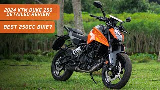 2024 KTM Duke 250 Malayalam Review  Is it Worth Spending 3 Lakhs [upl. by Aihsemot]