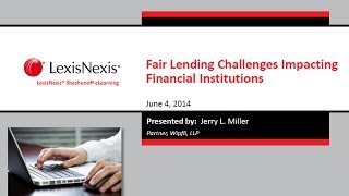 Fair Lending amp Regulation B Implications to Commercial Lending  Sheshunoff Webinars [upl. by Eenar686]