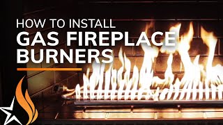 How to Install an HBurner and Fire Glass in Your Fireplace  By Starfire Direct [upl. by Leinehtan831]