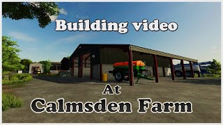 FS22  Building an stunning farm on Calmsden farm  Farming Simulator 22  PS5 [upl. by Nahor]