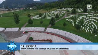 BUJICA 24052024 VUČIĆ ODLIJEPIO NA ŽIVCE ZBOG SREBRENICE Gosti Peternel Nazor i Knežević [upl. by Aidnyl19]