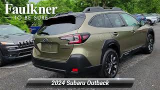 Certified 2024 Subaru Outback Onyx Edition Harrisburg PA R3195795 [upl. by Benetta498]