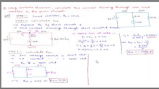 Nortons Theorem Problem Nortons Theorem Problem I DC Circuits BEE UnitI [upl. by Olette]