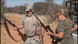 Eland Safaris Lion Hunt 2014  Byron and Helen [upl. by Ambert]