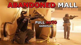 FULL AUTO Airsoft in a ABANDONED SHOPPING MALL CRAZY Custom M4 GameplayWar [upl. by Pardner]