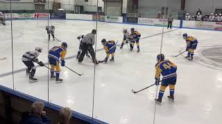 November 15 2024  Period 1  Hudson vs Hastings Bantam B1 Hockey [upl. by Nahttam]