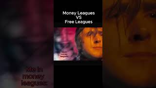 Money Leagues VS Free Leagues trending football viralvideo foryou memes trendingshorts shorts [upl. by Wolram]