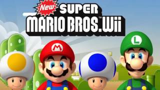 New Super Mario Bros Wii  Castle Theme 10 hours [upl. by Boniface]