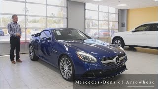 2017 MercedesBenz SLC SLC 300  All About the Safety  from Mercedes Benz of Arrowhead [upl. by Shishko]