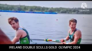 Ireland rowing  Ireland double sculls gold  Double sculls Olympic [upl. by Ailalue]