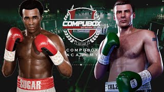 Sugar Ray Leonard vs Joe Calzaghe  Undisputed Boxing Game Early Access [upl. by Charo]