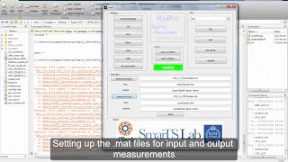 GUI Demo of The FP7 iTesla projects quotRaPId Rapid Parameter Identificationquot Toolbox [upl. by Lilian]