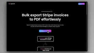 Download all your Stripe invoices as pdf with ExportElf Bulk export Stripe invoices as pdf [upl. by Caplan484]