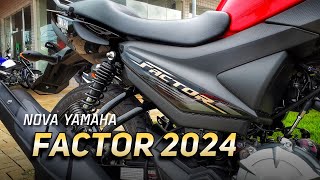 YAMAHA LANÇA NOVA FACTOR 125 2024 MAS [upl. by Elboa97]