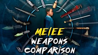 Melee Weapons Comparison  Barotrauma [upl. by Airdnaed]